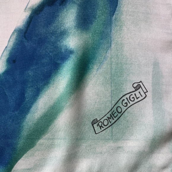 Romeo Gigli Vintage Silk Scarf - Picture 6 of 9